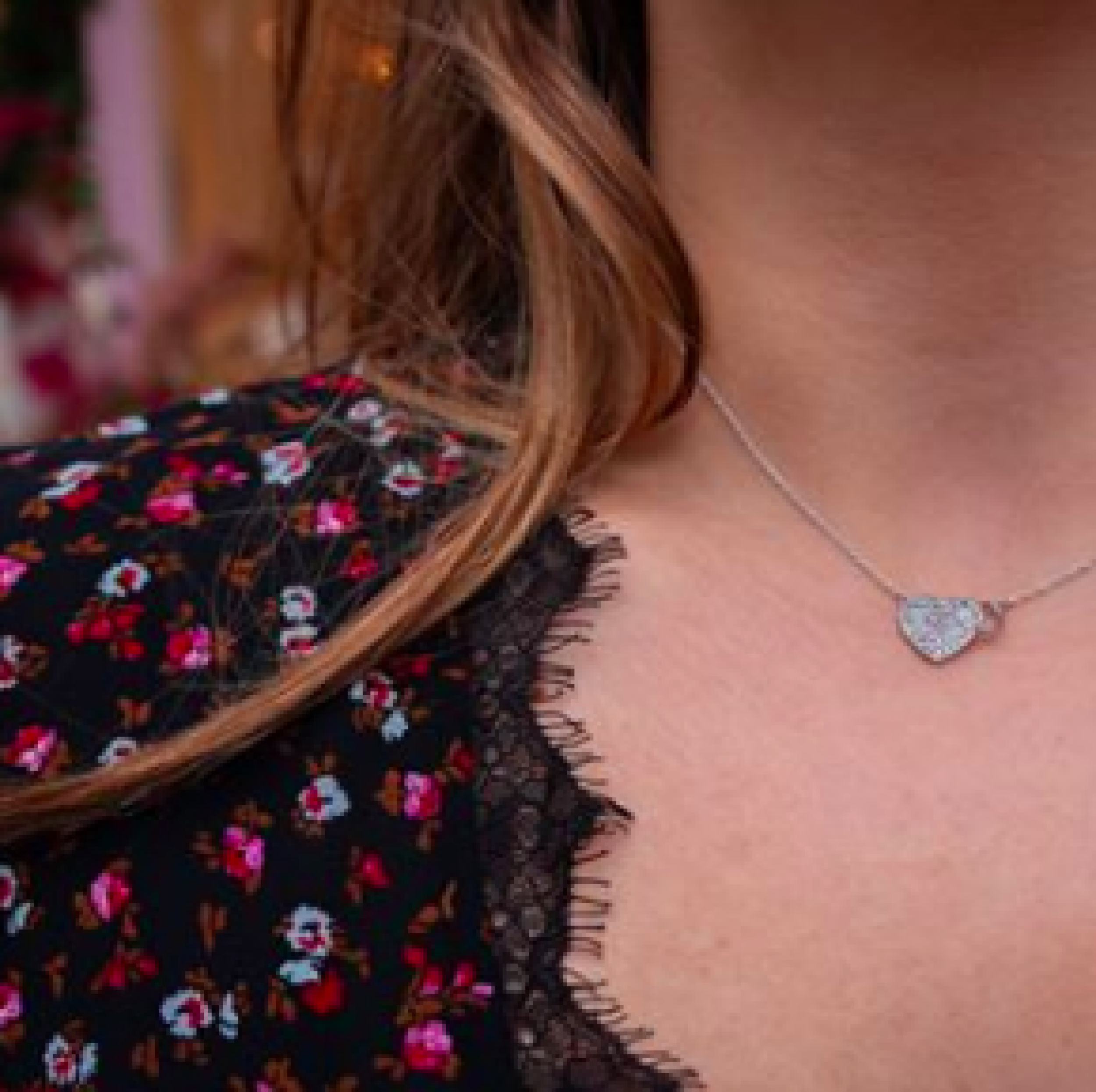 Hot diamonds 2025 necklace heart