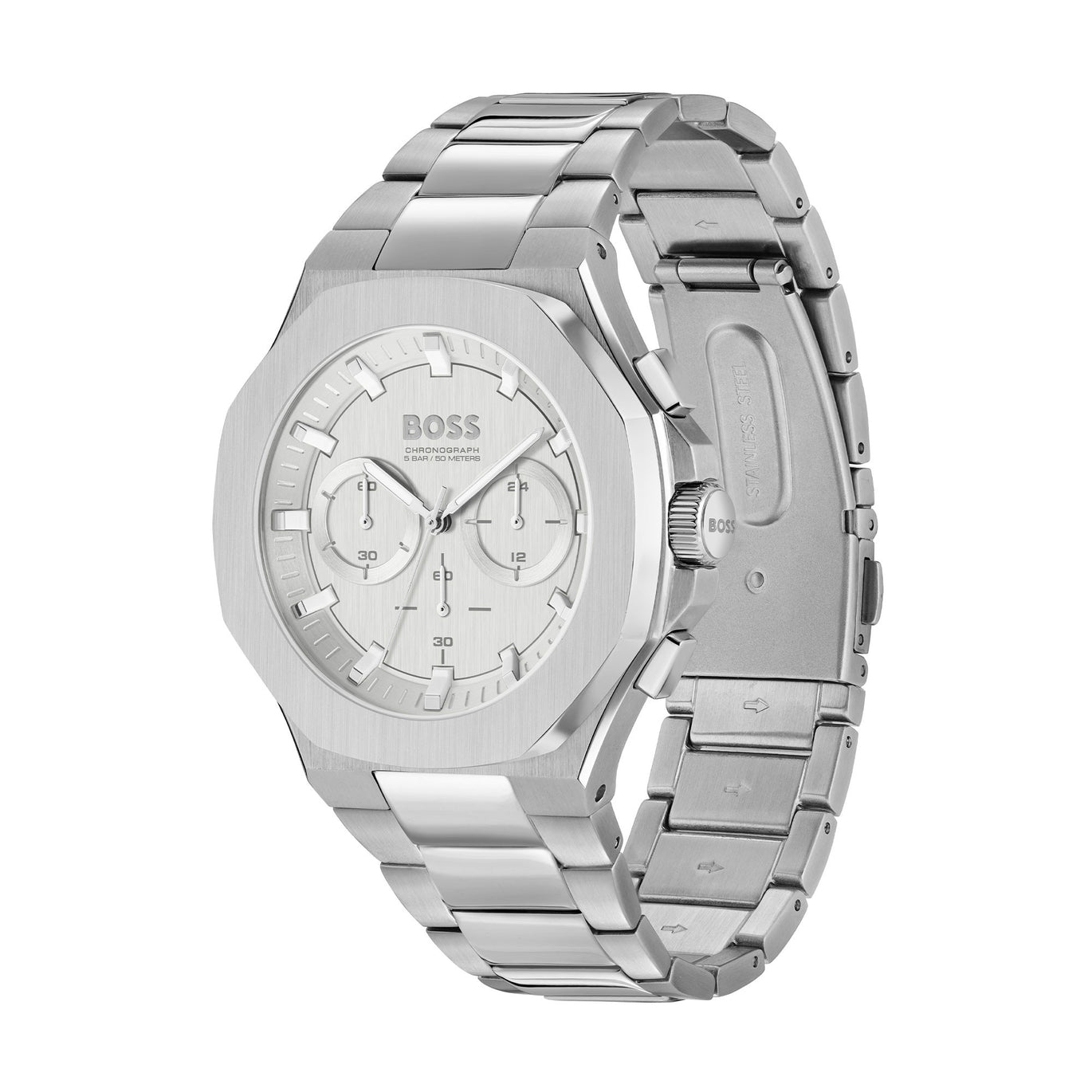 Boss Taper Chronograph Stainless Steel Watch