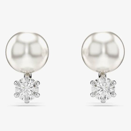 Swarovski Matrix Pearl Stud Earrings