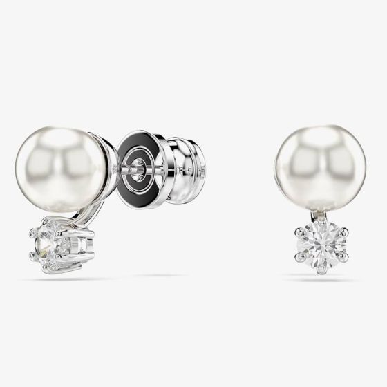 Swarovski Matrix Pearl Stud Earrings