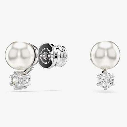Swarovski Matrix Pearl Stud Earrings
