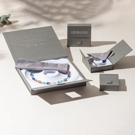 Coeur De Lion GeoCube Precious Fusion White Pearl Necklace