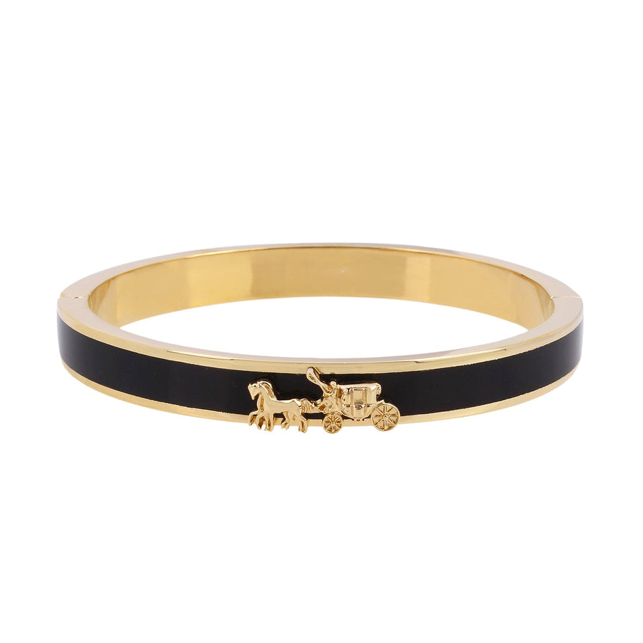COACH Signature Enamel Bangle Bracelet