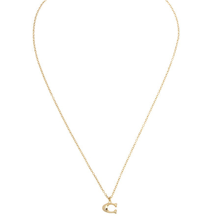COACH Signature C Starter Necklace