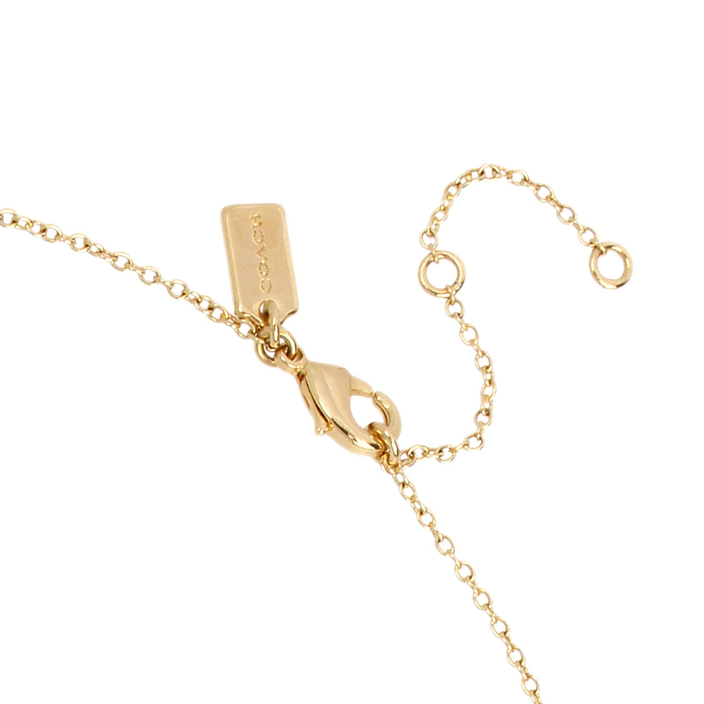 COACH Signature C Starter Necklace
