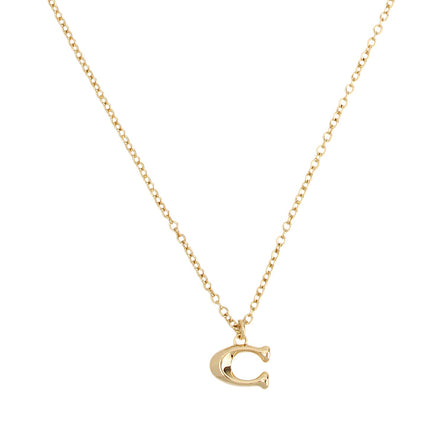 COACH Signature C Starter Necklace