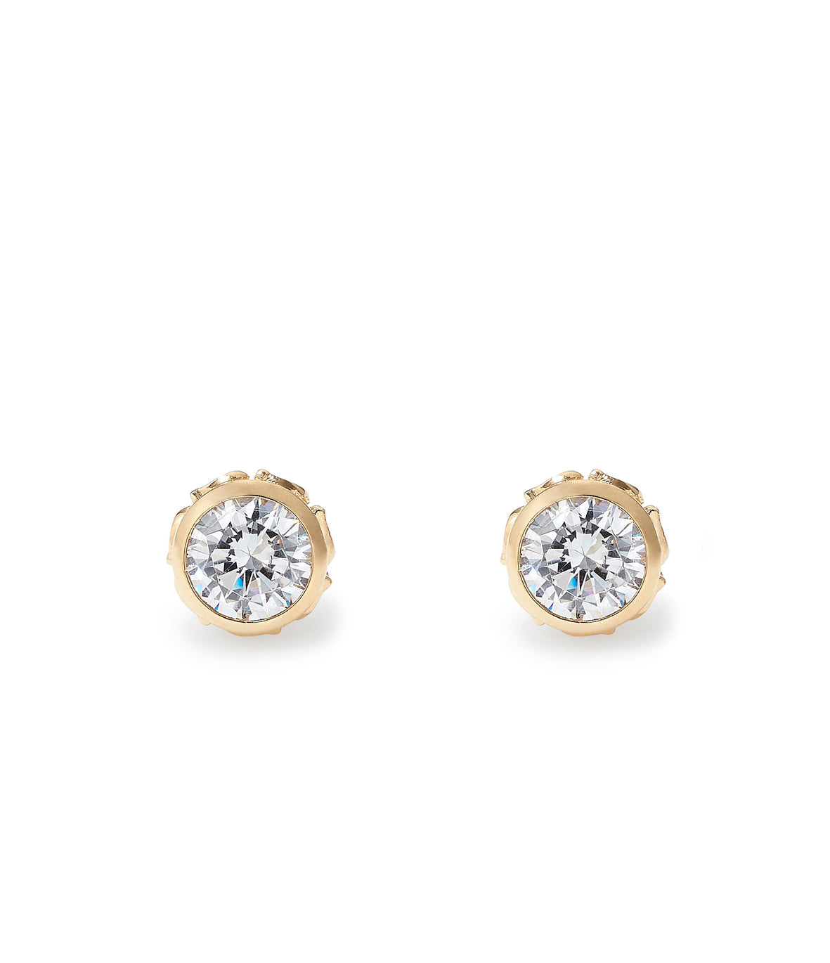 COACH Signature Crystal Stud Earrings
