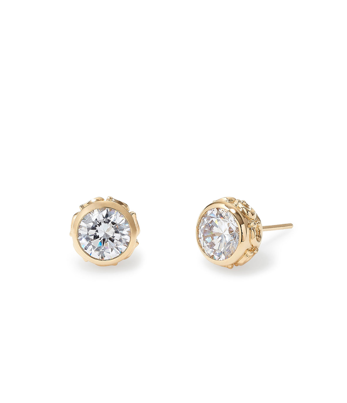 COACH Signature Crystal Stud Earrings