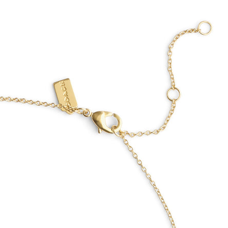 COACH Pearl Signature Pendant Necklace