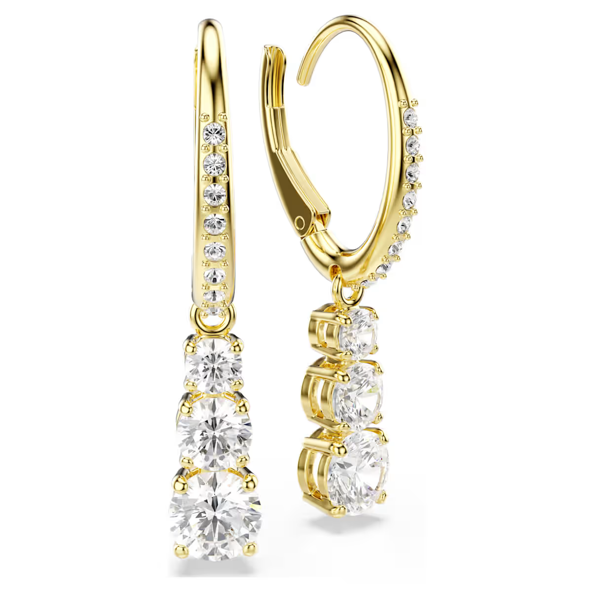 Swarovski Stilla Attract Hoop Earrings