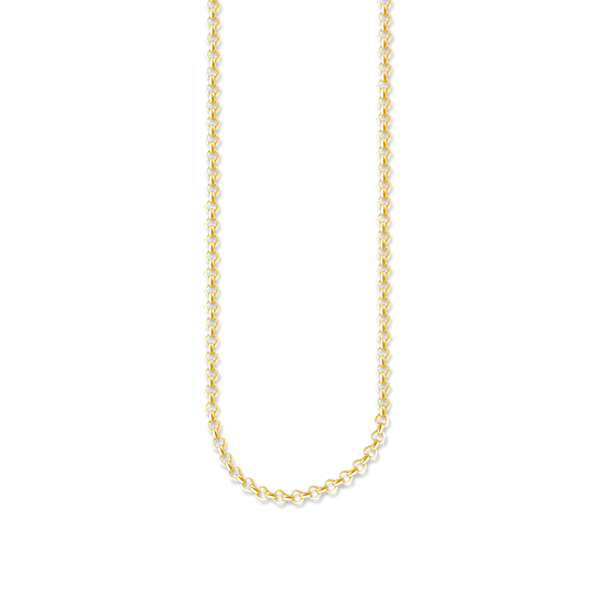 Thomas Sabo Round Yellow Gold Belcher Chain
