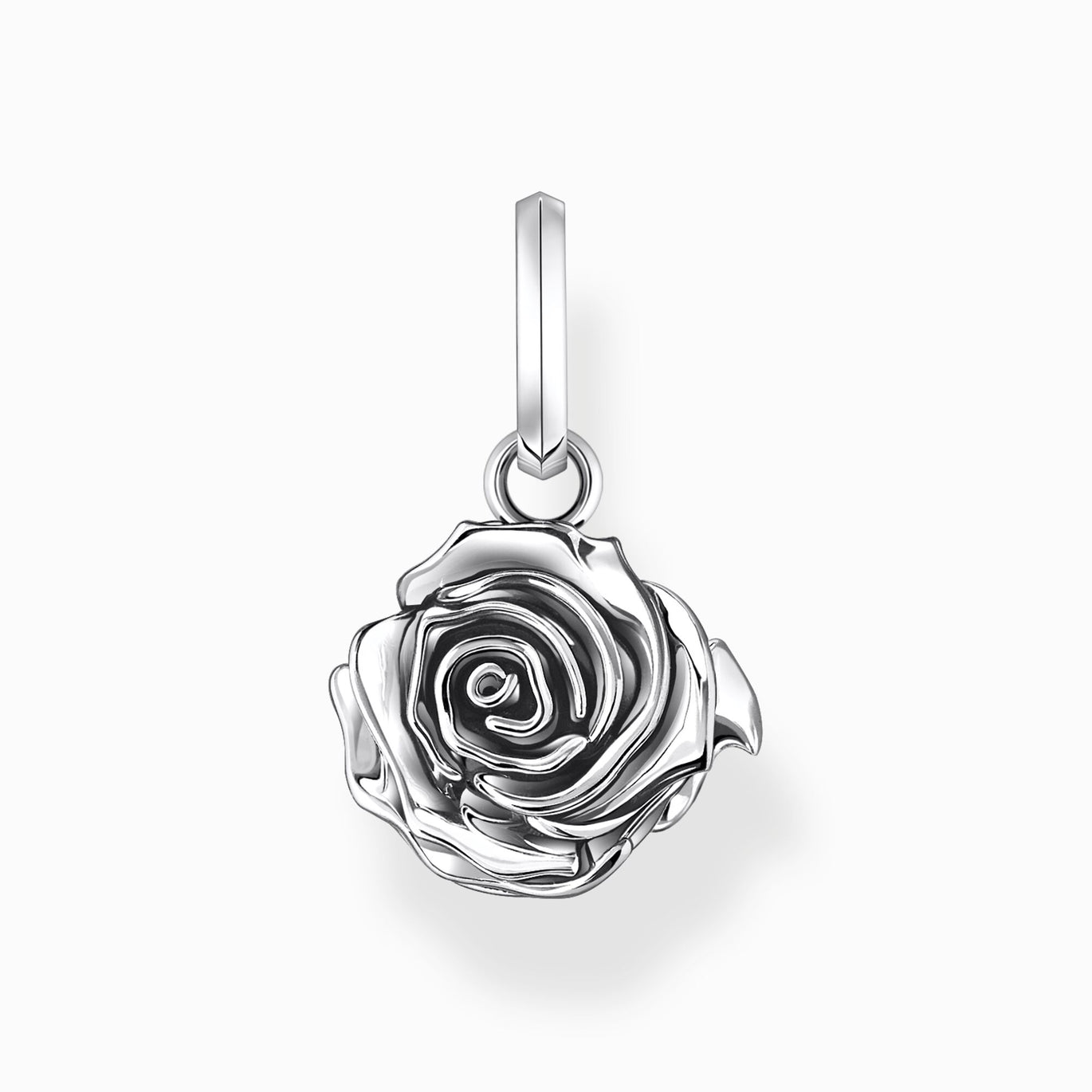 Thomas Sabo Silver Midnight Rose Pendant