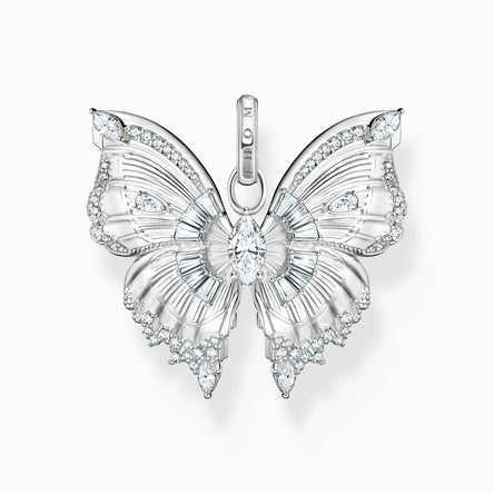 Thomas Sabo Silver Butterfly Paradise Pendant with stones
