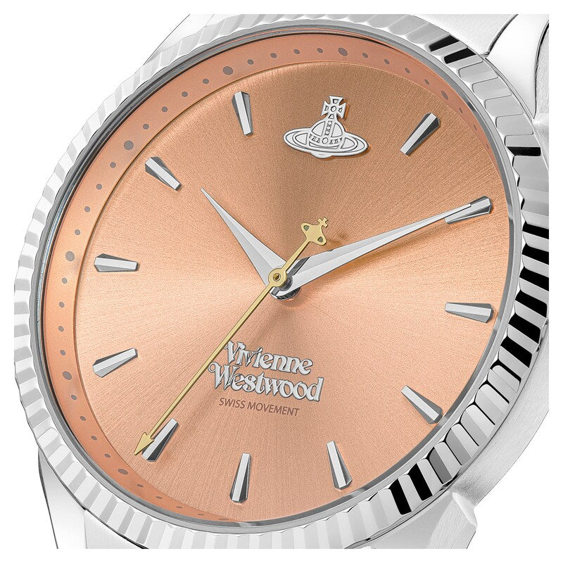 Vivienne Westwood Seymour Pink Face Ladies Bracelet Watch