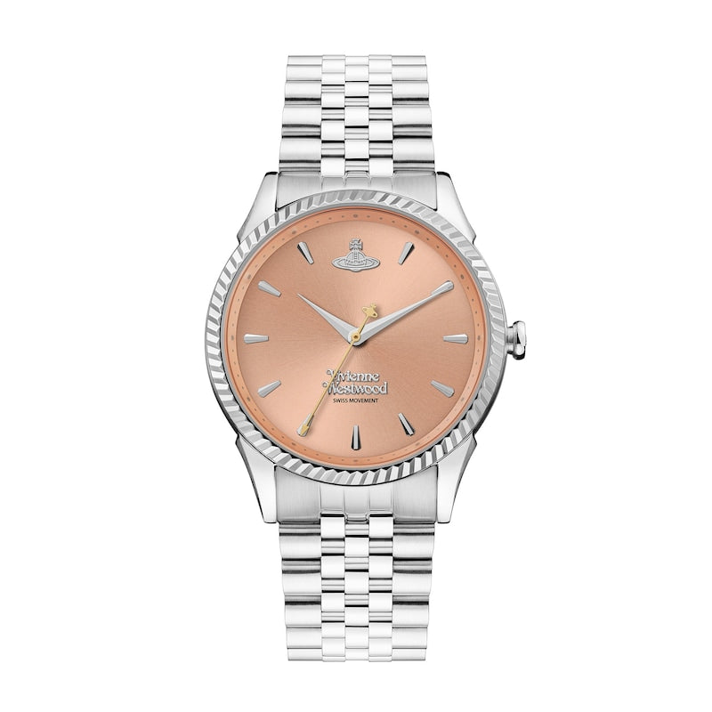 Vivienne Westwood Seymour Pink Face Ladies Bracelet Watch