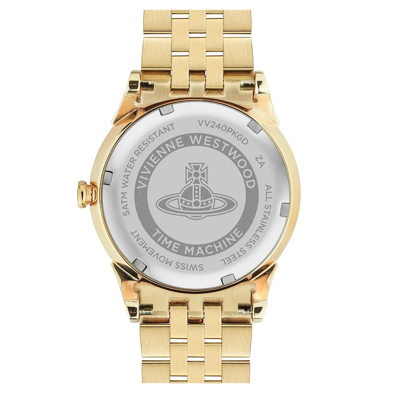 Vivienne Westwood Seymour Ladies Gold Tone Bracelet Watch