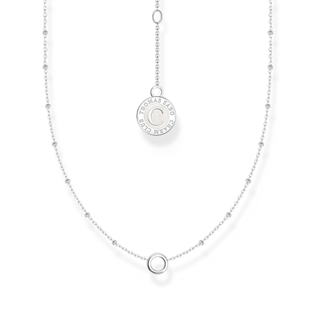Thomas Sabo Silver Member Charm Necklace with Charmista Pendant