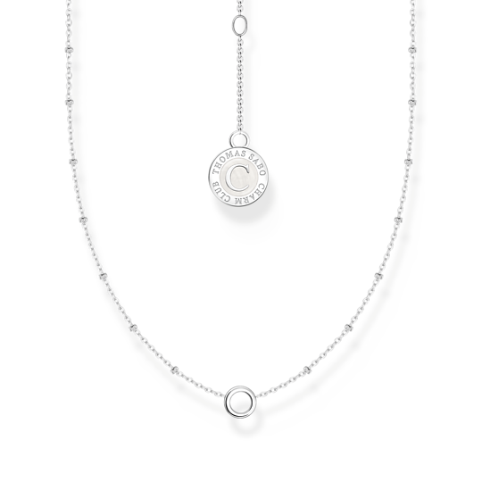 Thomas Sabo Silver Member Charm Necklace with Charmista Pendant