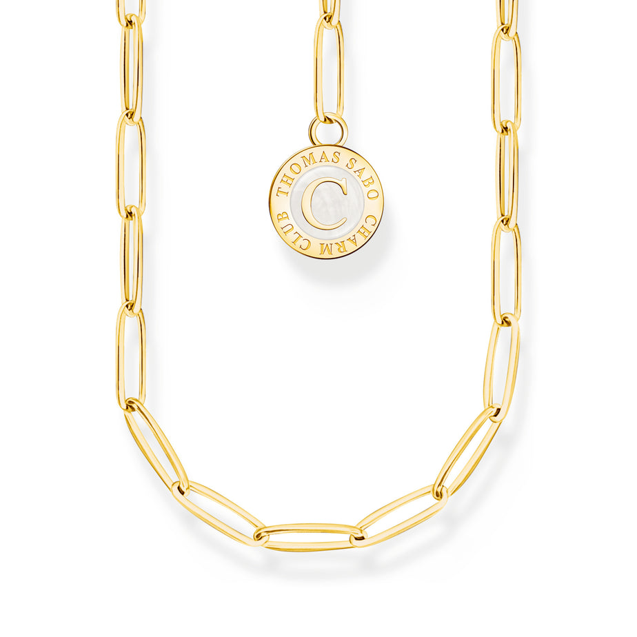 Thomas Sabo Gold Linked Chain Charmista Necklace