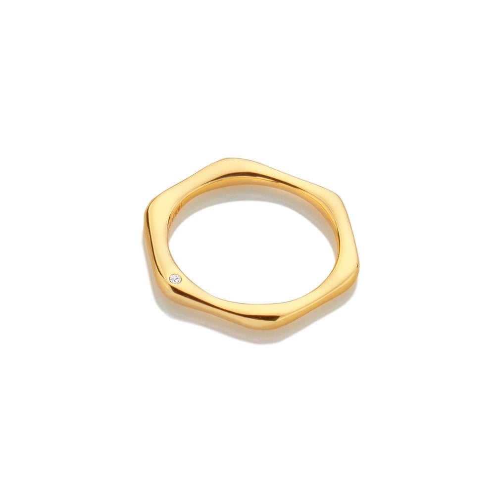 HDXGEM Golden Edit Fluid Ring