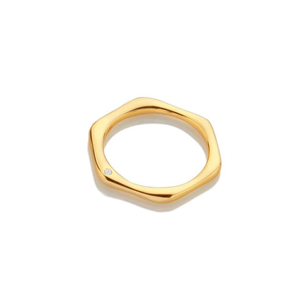 HDXGEM Golden Edit Fluid Ring