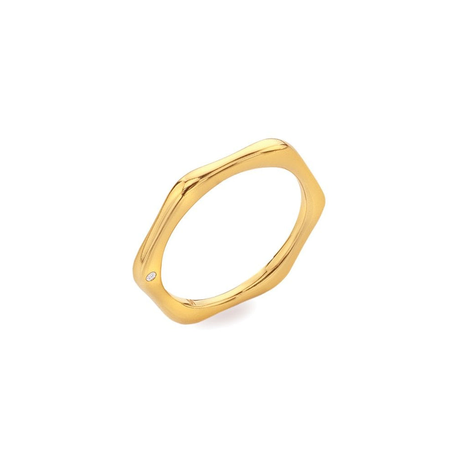 HDXGEM Golden Edit Fluid Ring