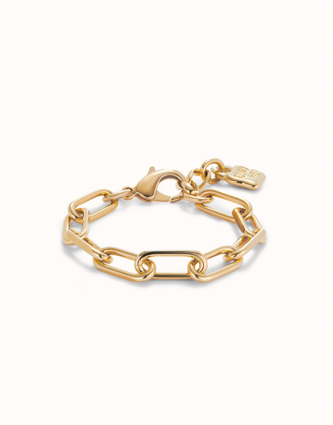 Uno De 50 Gold Link Bracelet