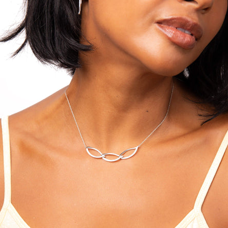 Fiorelli Navette Linked Necklace