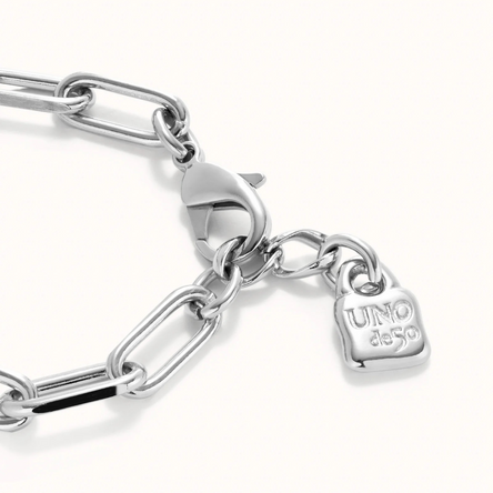 Uno De 50 Silver Link Bracelet