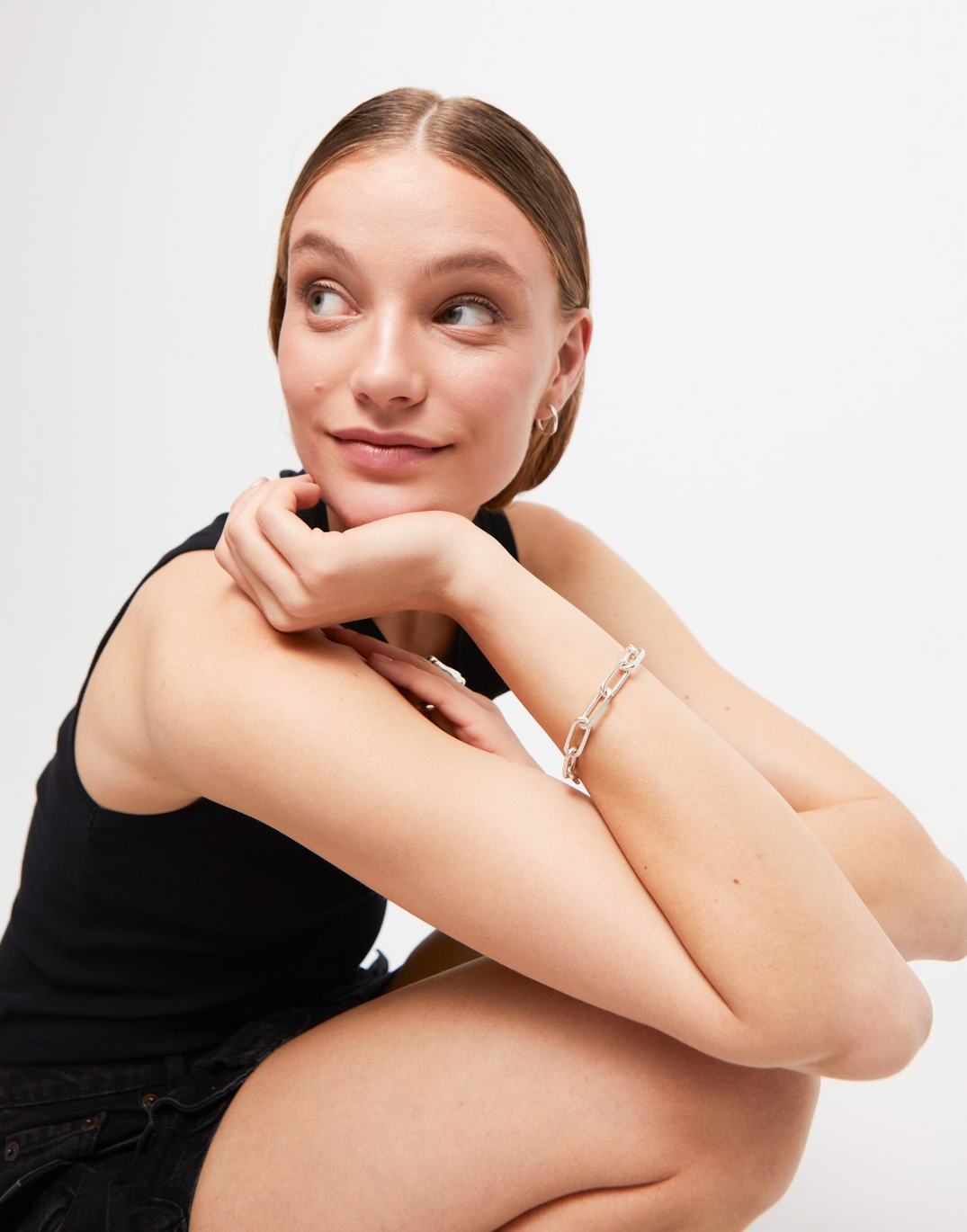 Uno De 50 Silver Link Bracelet