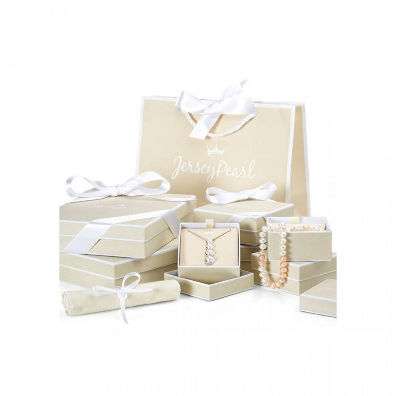 Jersey Pearl Dewdrop White Pearl Bracelet