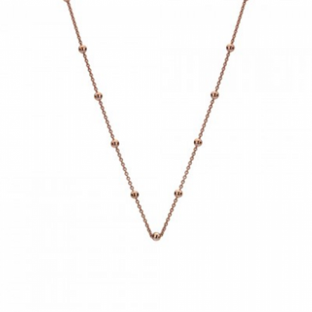 Hot Diamonds Rose Gold Plated Intermittent Bead chain