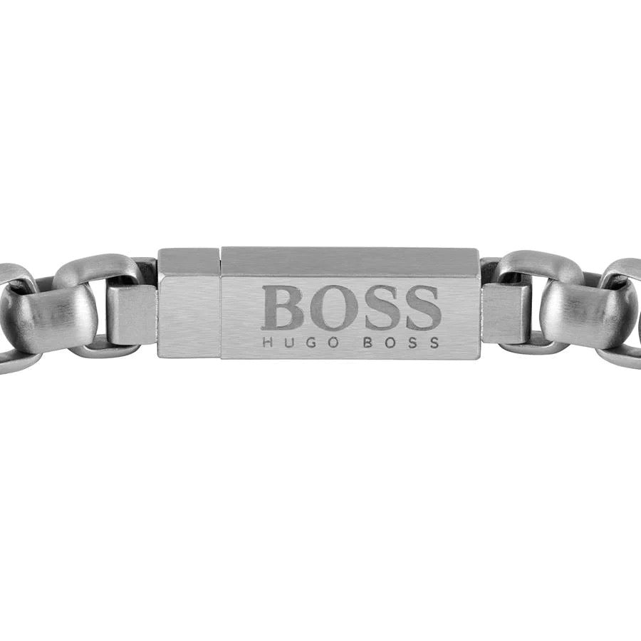 Boss Mens ID Tag Bracelet