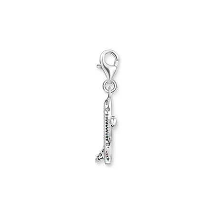 Thomas Sabo Colourful Aeroplane Charm Silver