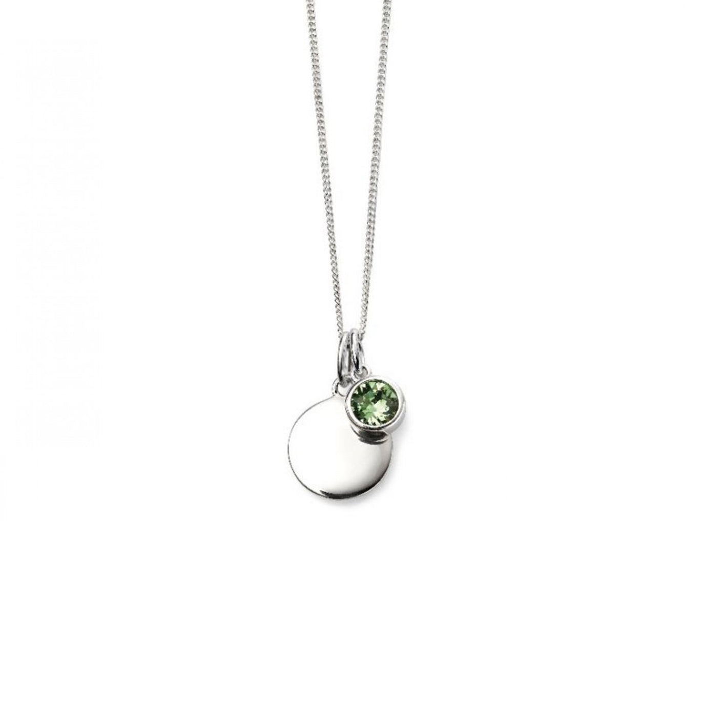 Gecko August Birthstone Peridot Crystal Pendant