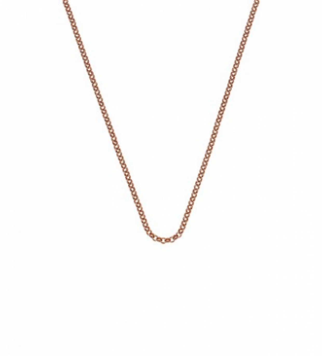 Hot Diamonds Rose Gold Plated Belcher Chain