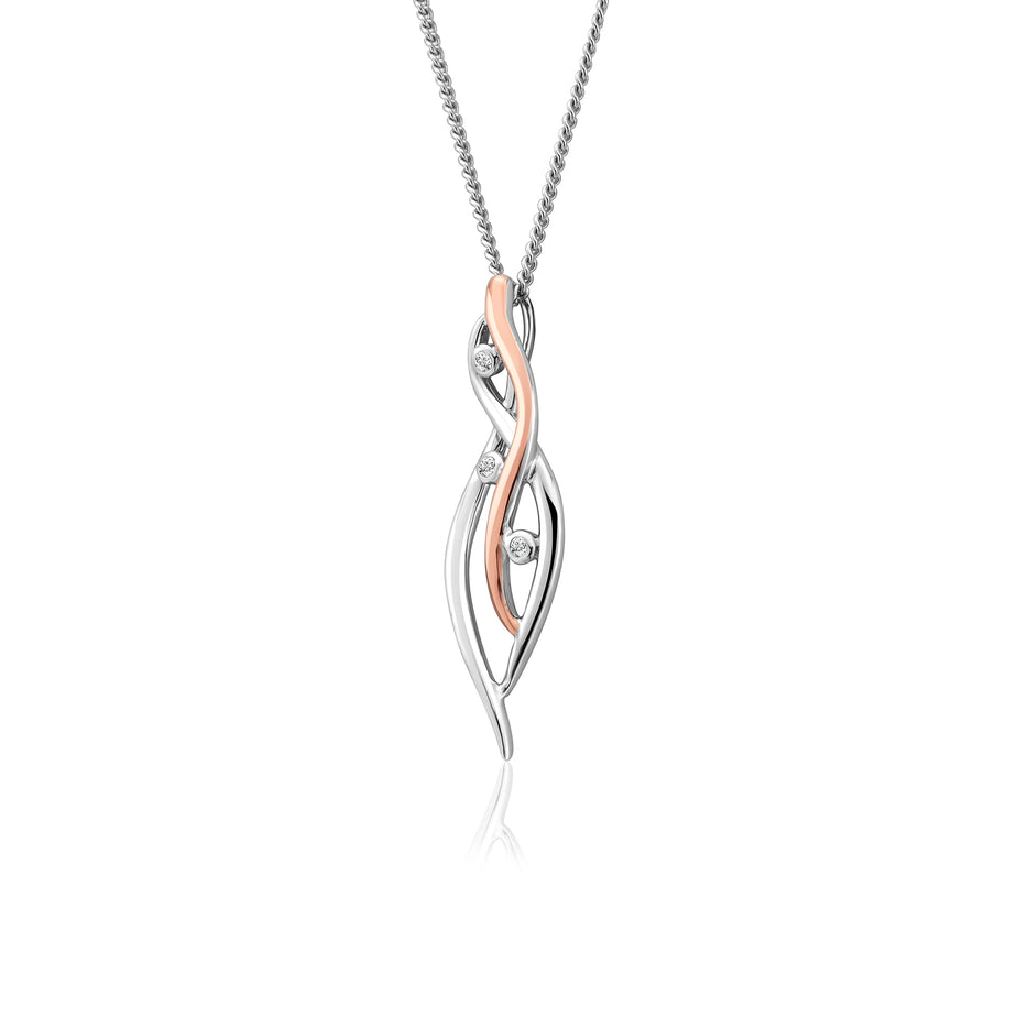 Clogau Gold Swallow Falls Pendant