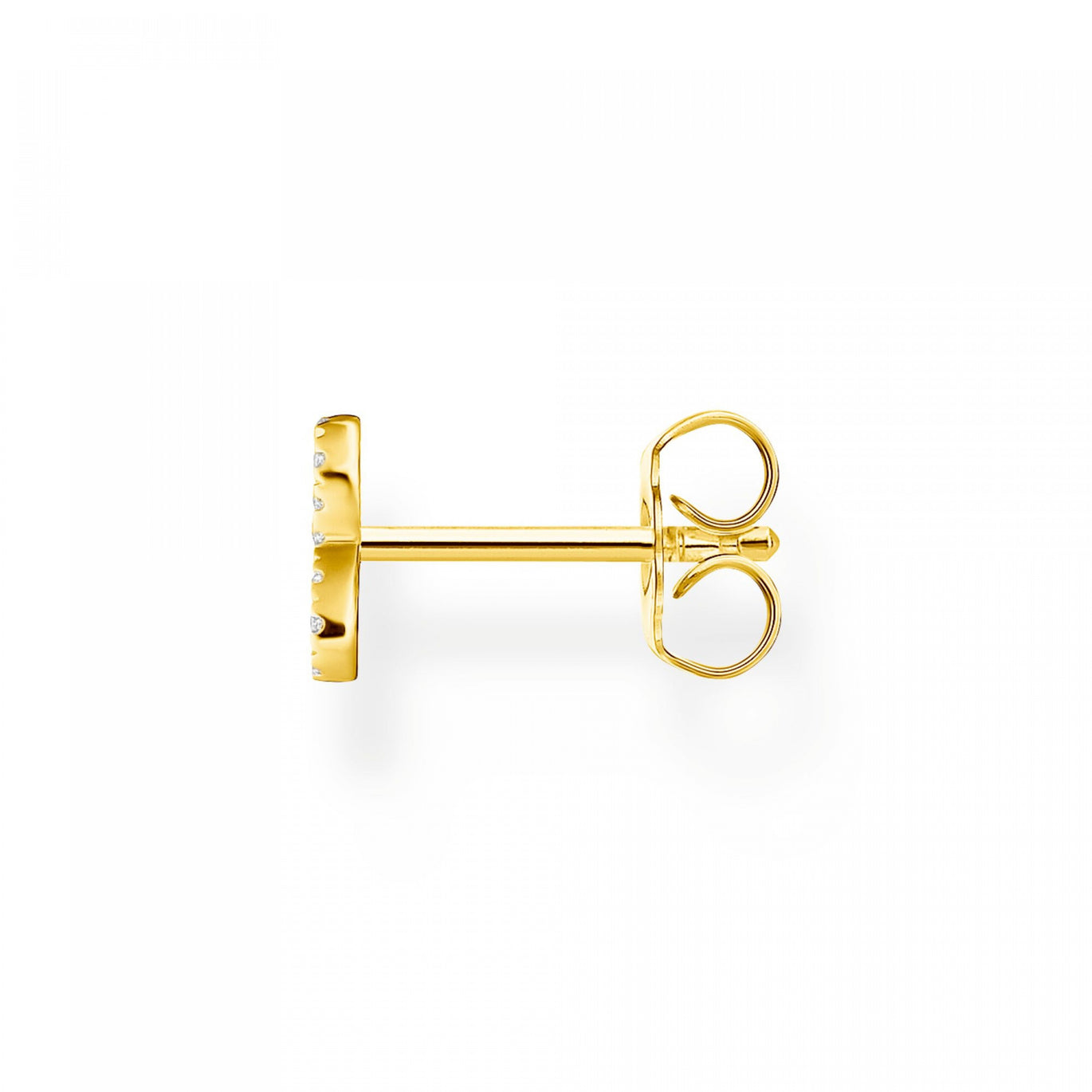 Thomas Sabo Single Infinity Stud Earring Yellow Gold