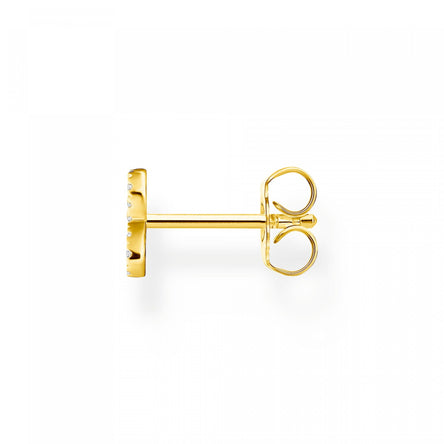 Thomas Sabo Single Infinity Stud Earring Yellow Gold