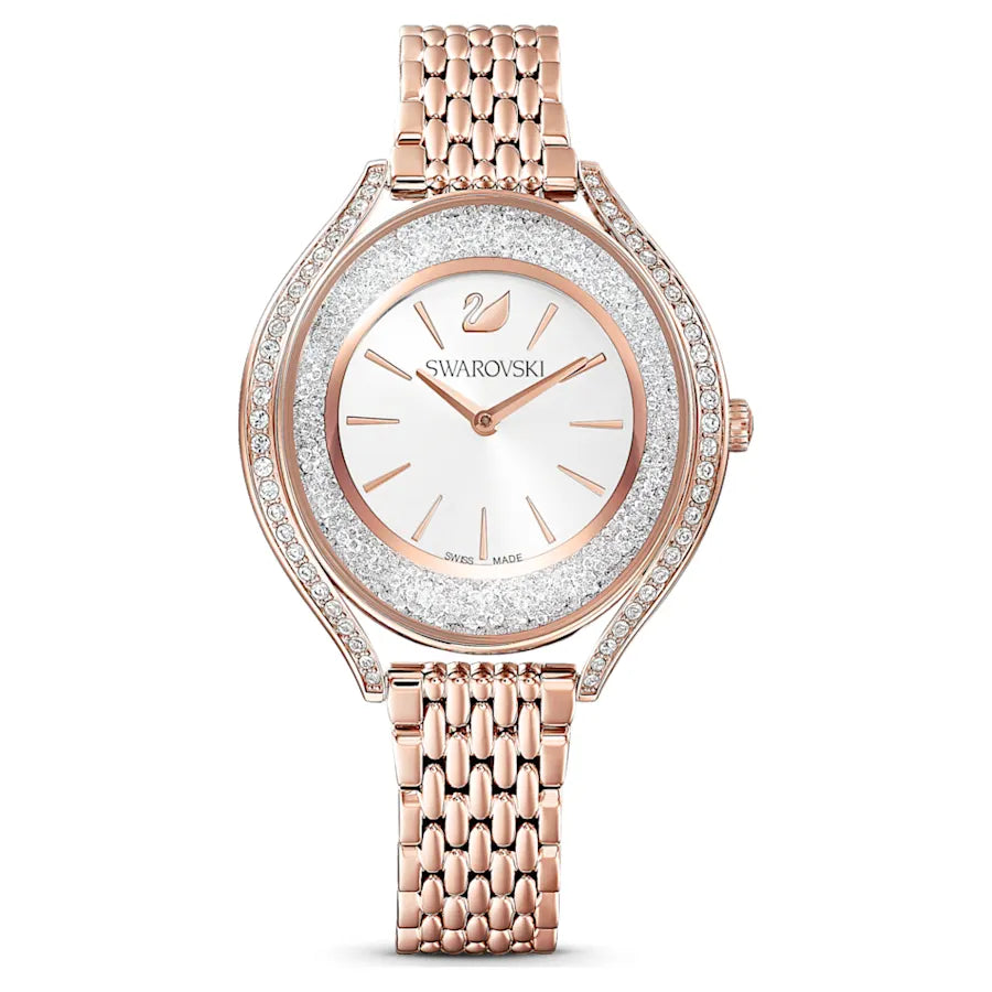Swarovski memories watch sales gold
