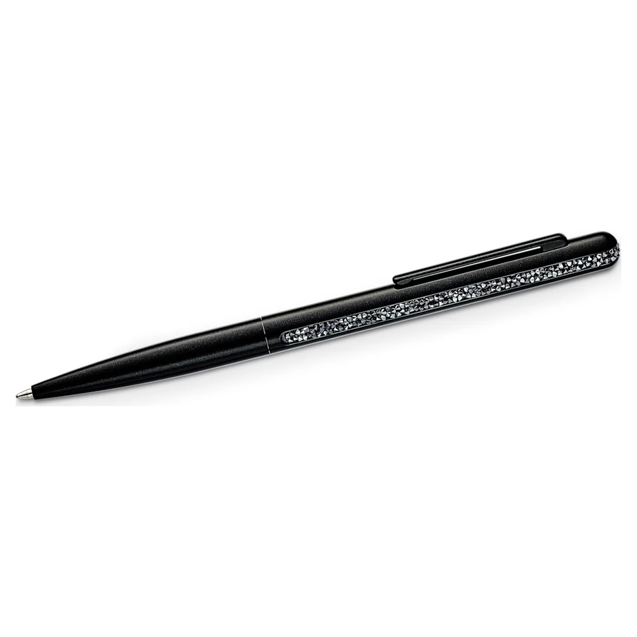 Swarovski Crystal Shimmer ballpoint pen, Black lacquered