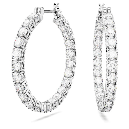 Swarovski Matrix Hoop Earrings