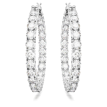 Swarovski Matrix Hoop Earrings