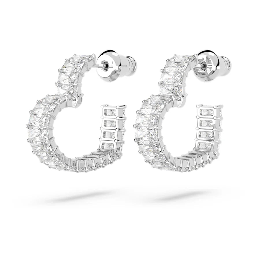 Swarovski Matrix Hoop Earrings