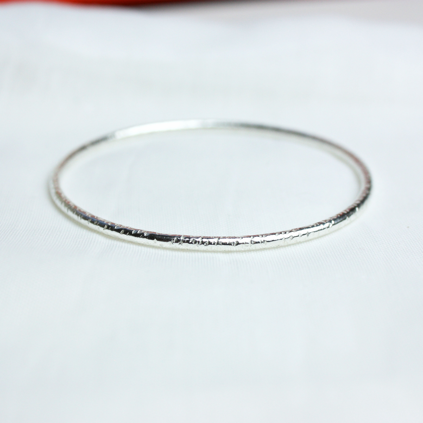 Kimberley Elizabeth Hammered Bangle