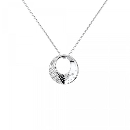 Hot Diamonds Silver Quest Circle Pendant