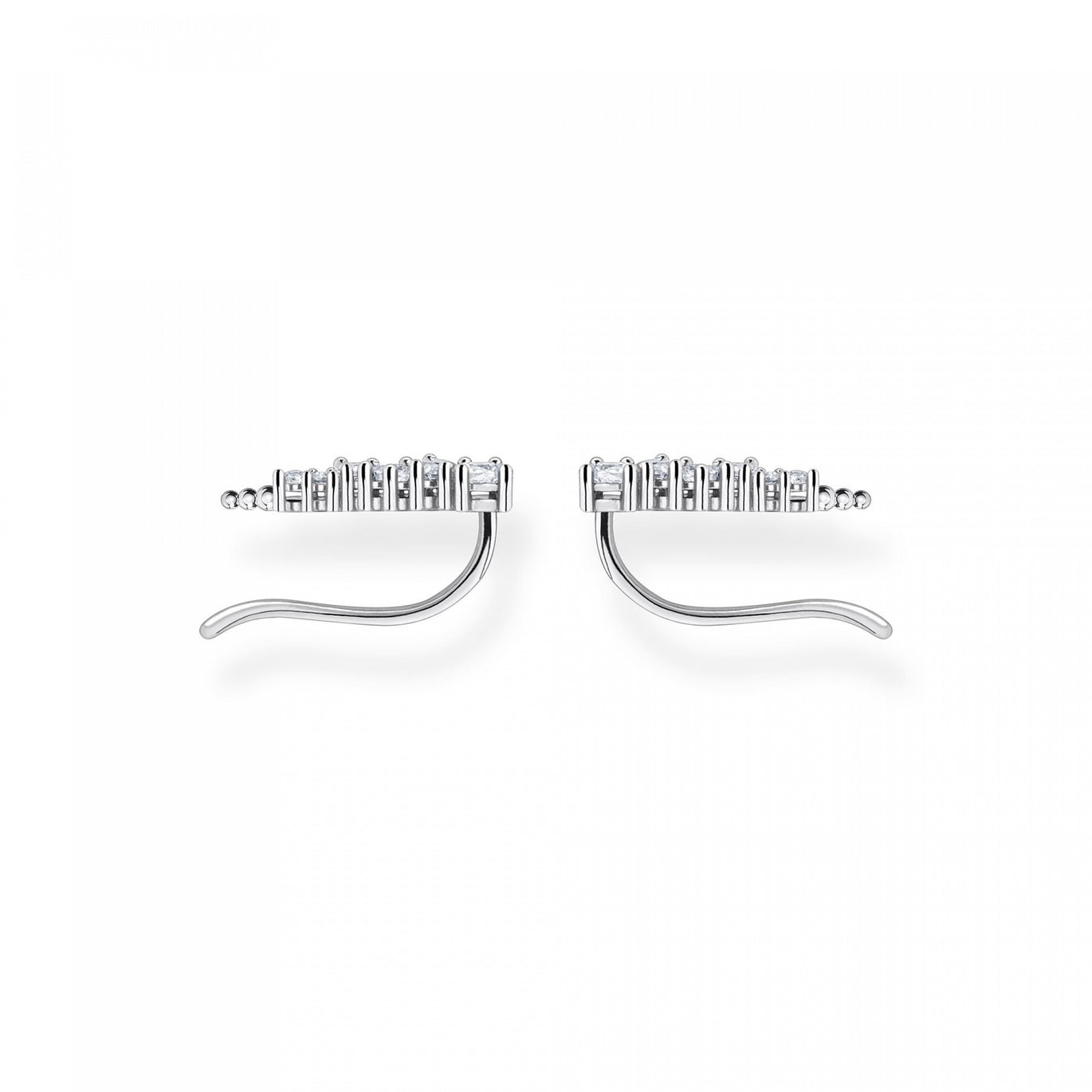 Thomas Sabo Ear Climber Astral White Stones Silver