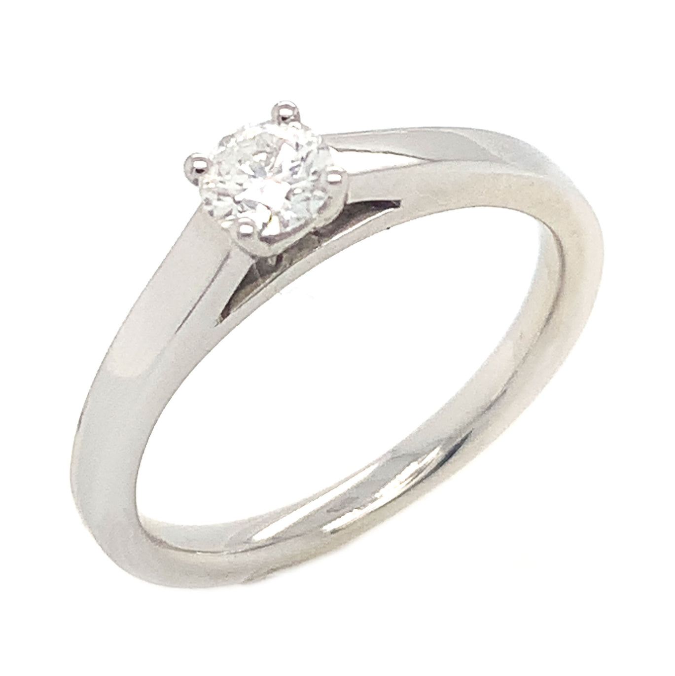 Platinum Diamond Solitaire Engagement Ring