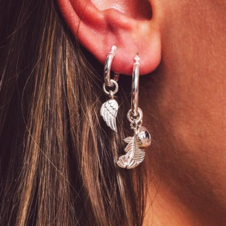 ChloBo Divinity Within Hoops Silver
