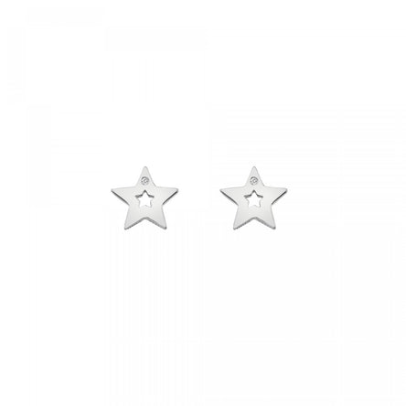 Hot Diamonds Amulet Star Earrings